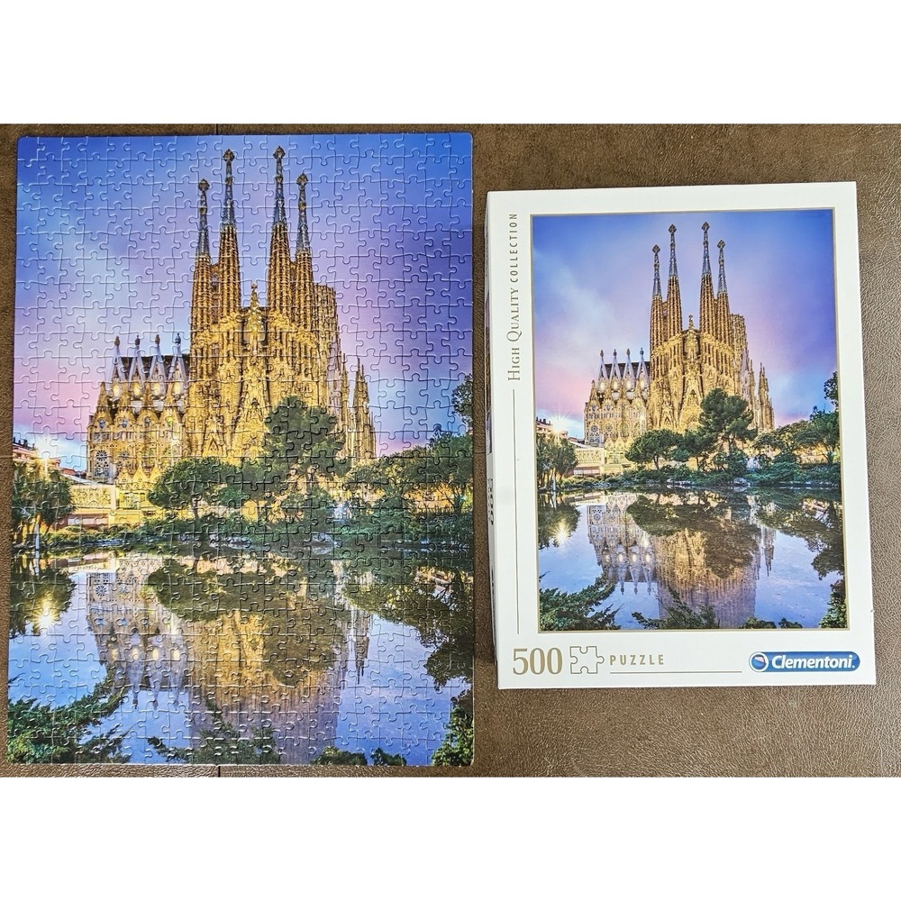 Clementoni "Sagrada Familia" 500 Pc Puzzle High Quality Collection Made In Italy